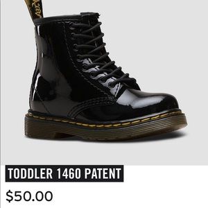 Toddler 1460 Patent - Dr. Martens - Black - Sz 9